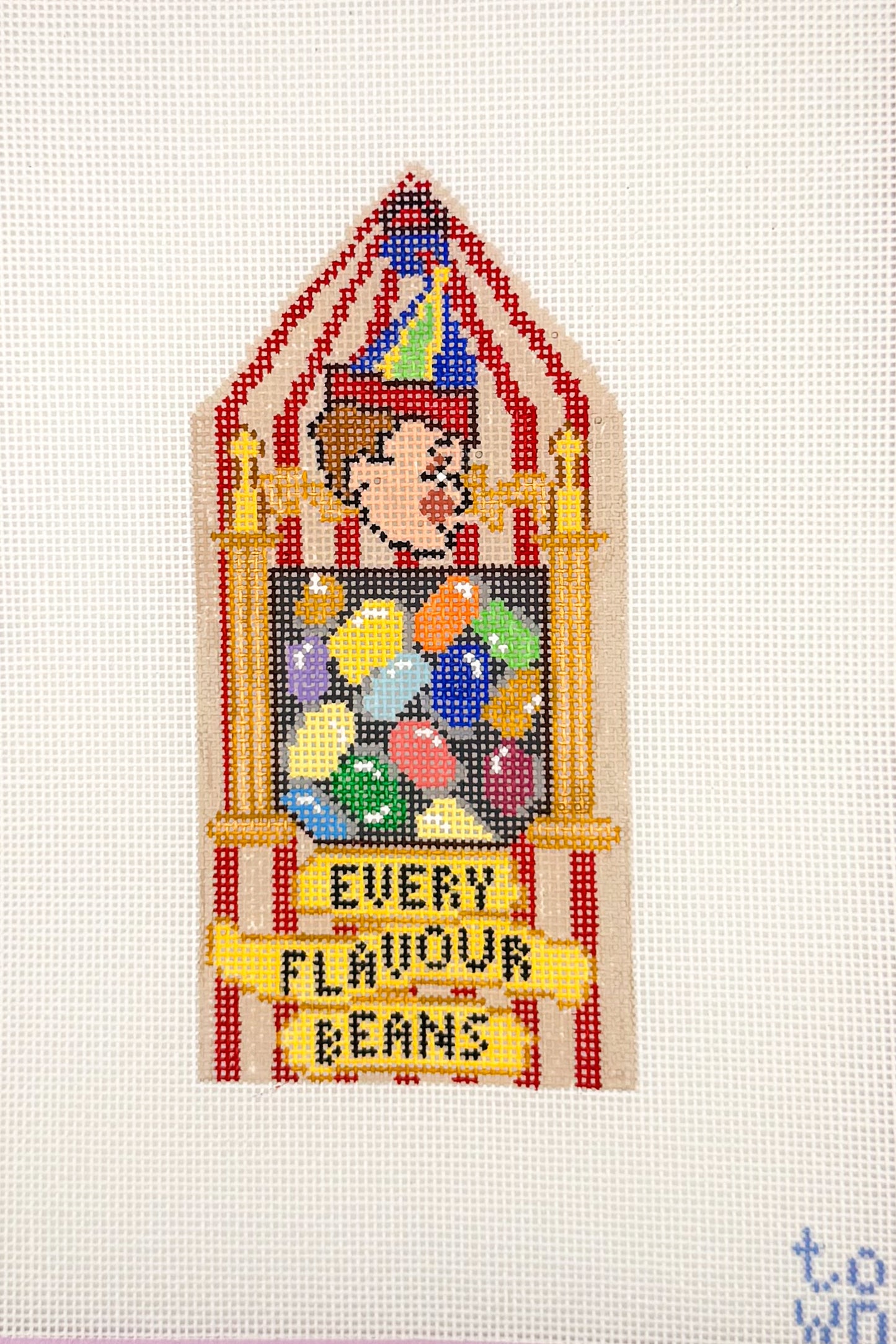 Every Flavour Beans Needlepoint Canvas