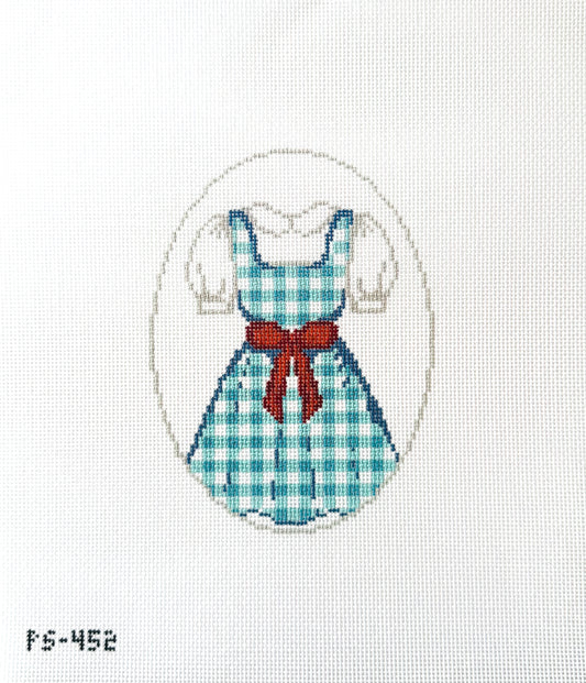 Dorothy Dress Needlepoint Canvas
