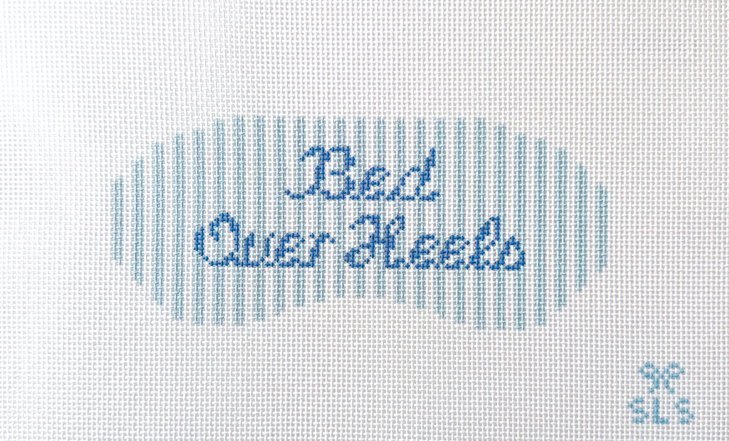 Bed Over Heels Eye Mask Needlepoint Canvas