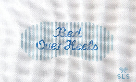 Bed Over Heels Eye Mask Needlepoint Canvas
