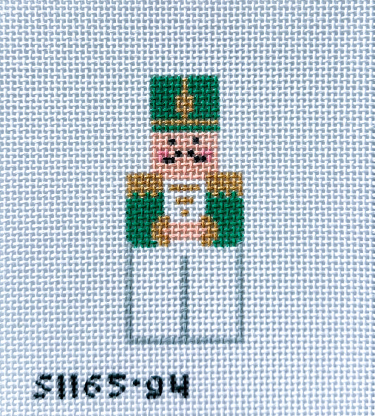 Green Nutcracker Stitch It Angel