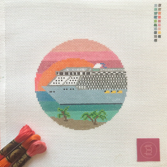 Tropical Cruise Customizable Travel Round