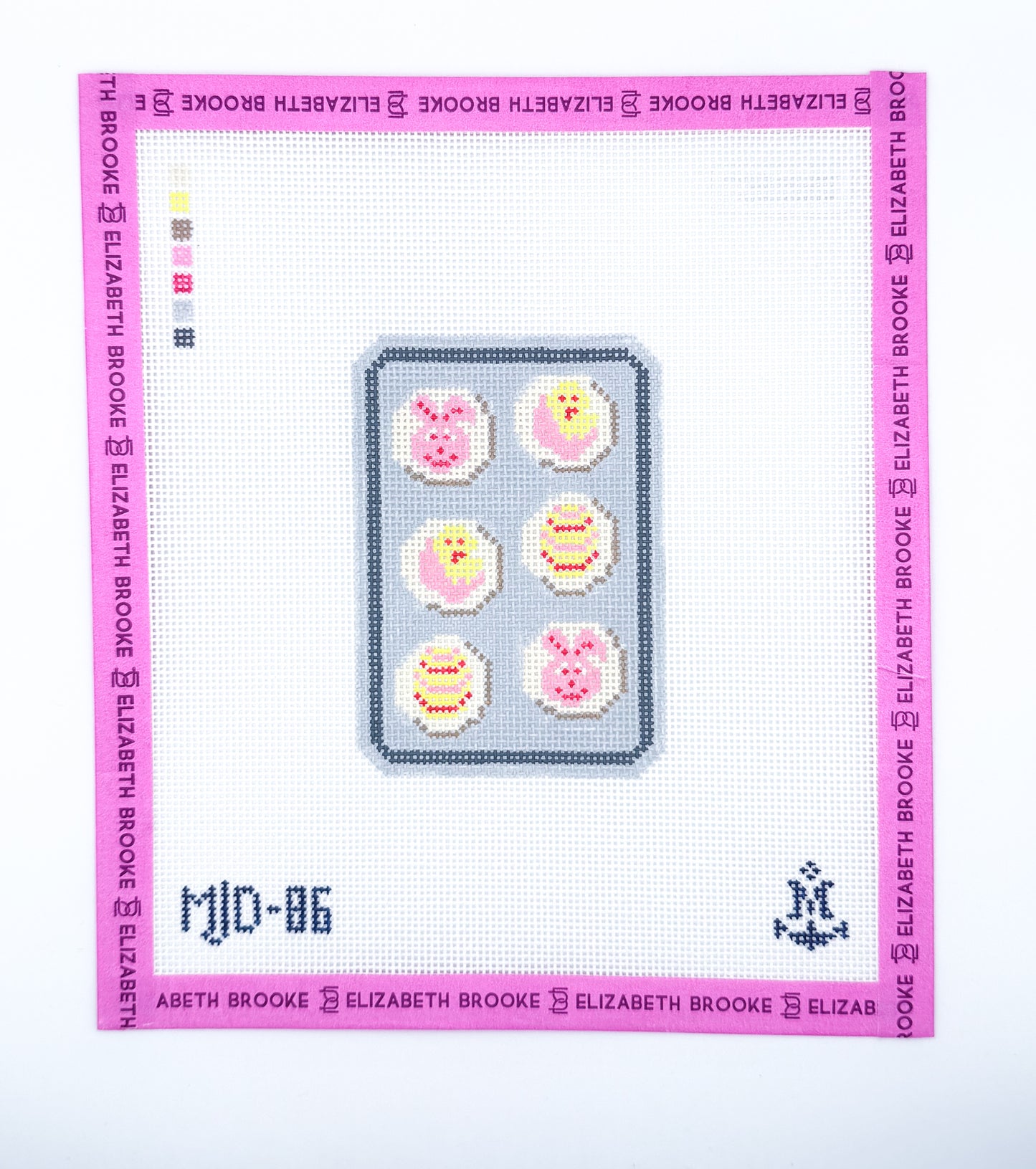 Slice and Bake Easter Cookies Needlepoint Canvas