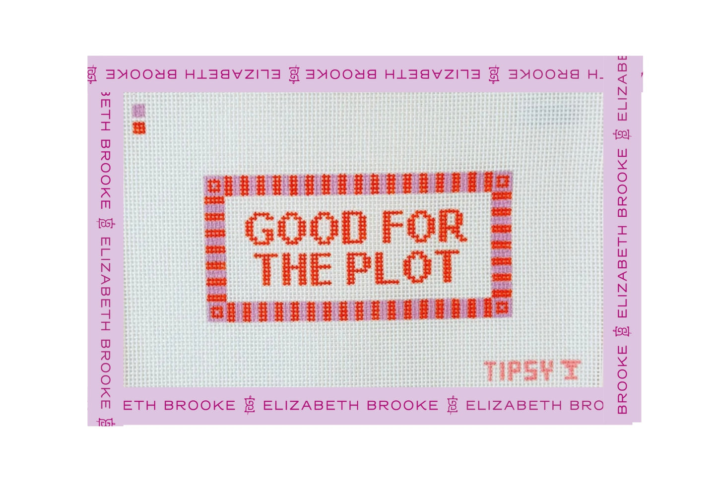 Good for the Plot Needlepoint Canvas