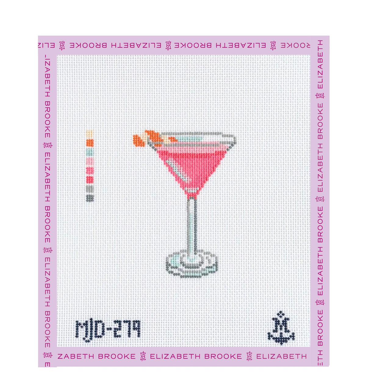 Cosmo Drink Needlepoint Canvas