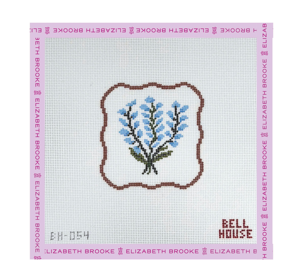 Bluebonnets Needlepoint Canvas