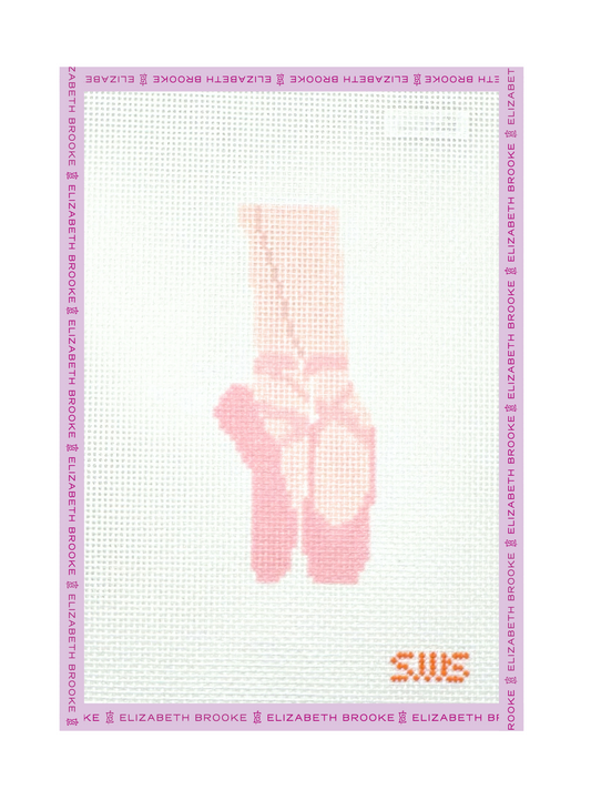 En Pointe Needlepoint Canvas