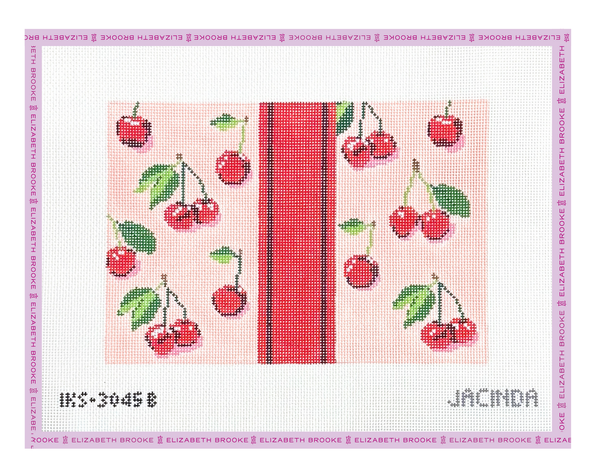 Cherry Clutch Needlepoint Canvas