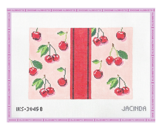 Cherry Clutch Needlepoint Canvas