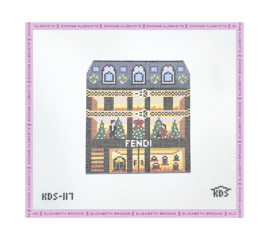 Fendi Storefront Needlepoint Canvas