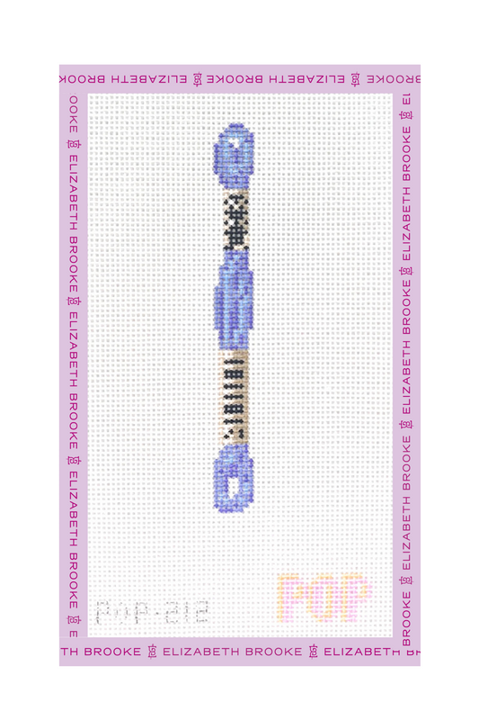 Periwinkle Floss Needlepoint Canvas