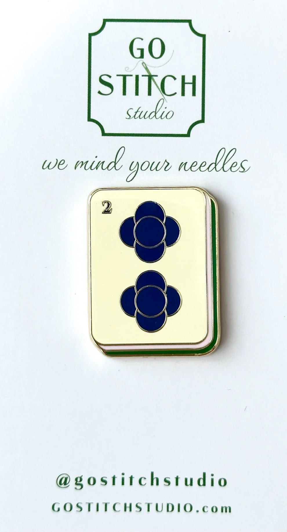 Two Dot Mahjong Needleminder