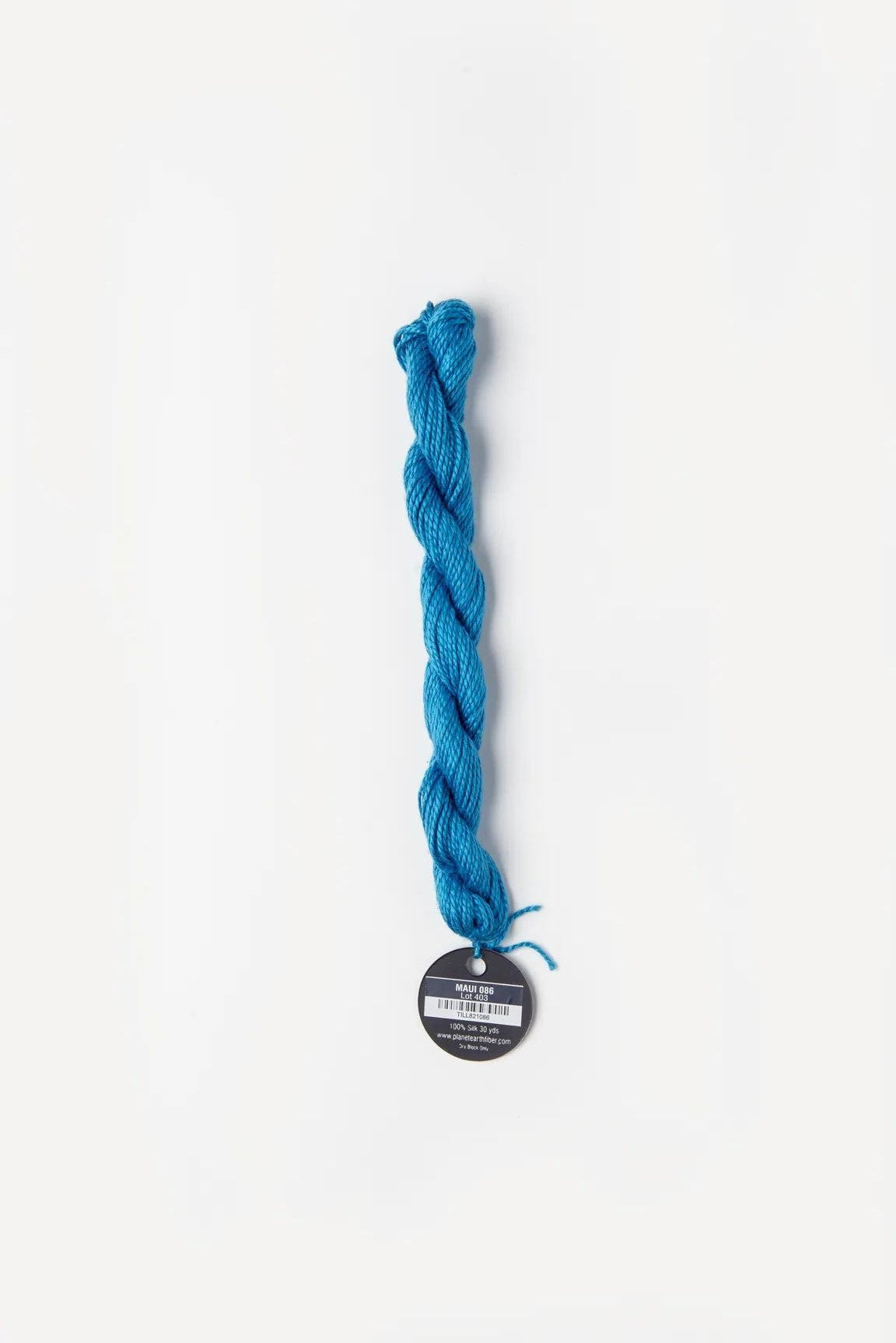Planet Earth Silk  Blues and Aquas
