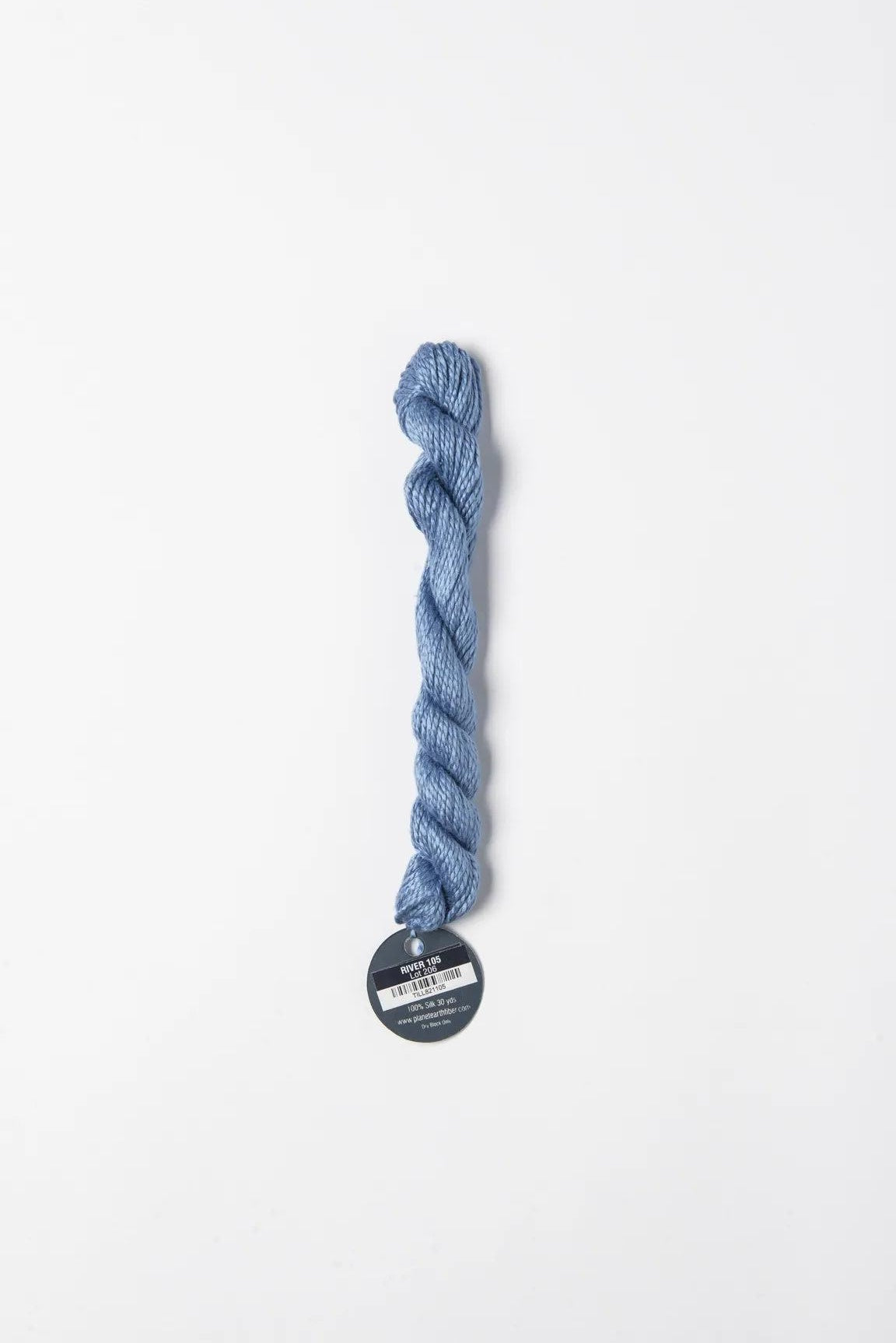 Planet Earth Silk  Blues and Aquas