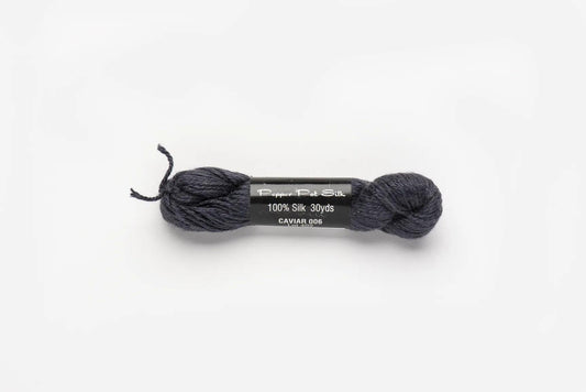 Pepper Pot Silk Skein 006 Caviar