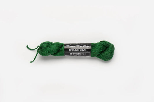 Pepper Pot Silk Skein 101 Courgette