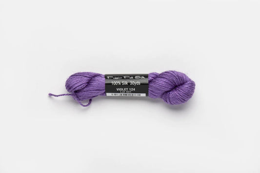 Pepper Pot Silk Skein 124 Violet