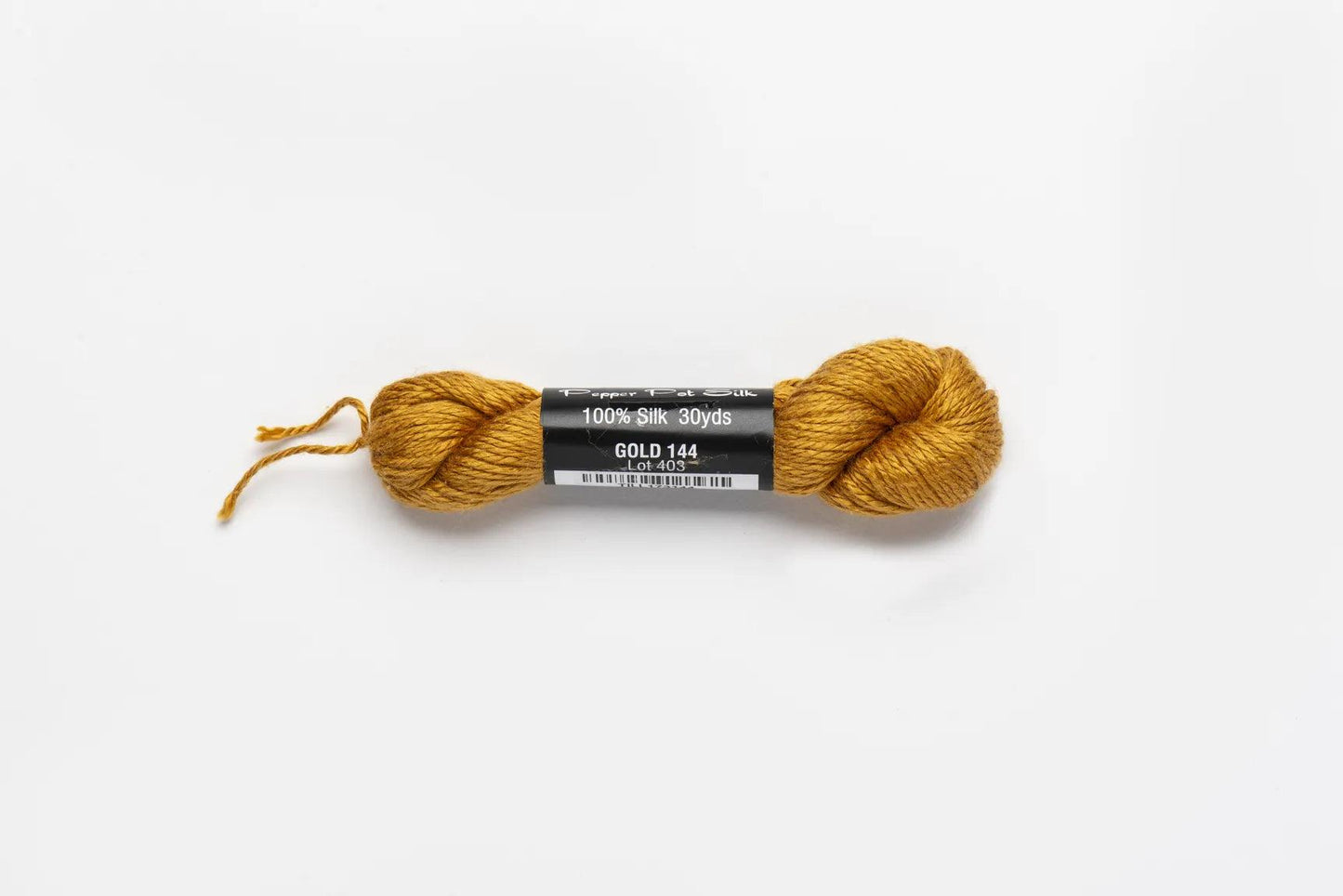 Pepper Pot Silk Skein 144 Gold
