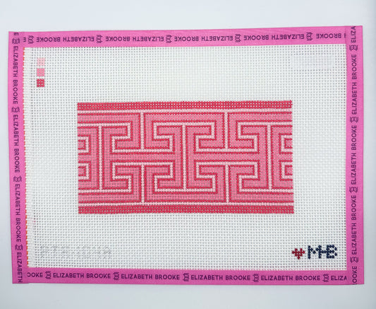 Pink Greek Keys