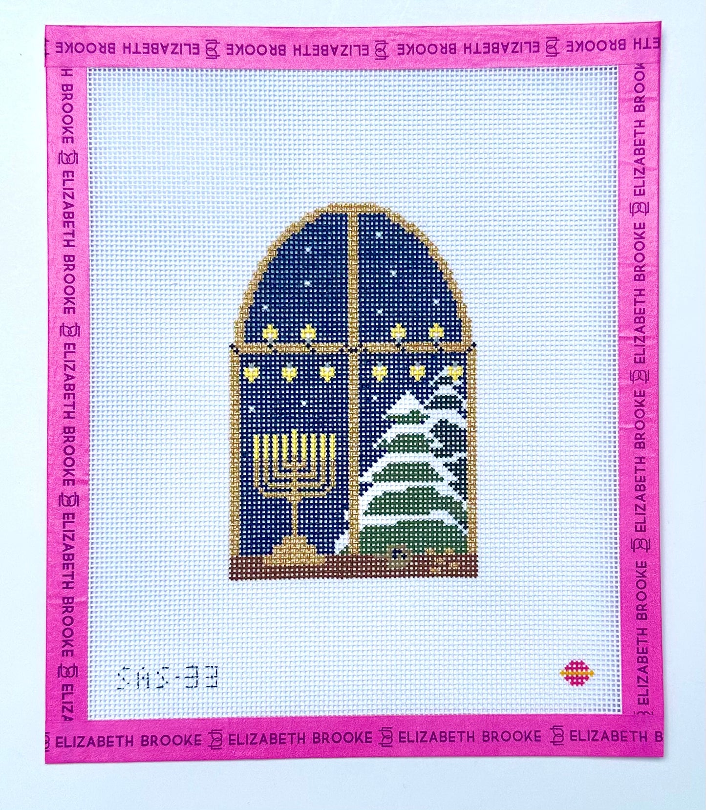 Sameach Skies Hanukkah Window