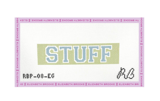 Green STUFF Fob Needlepoint Canvas