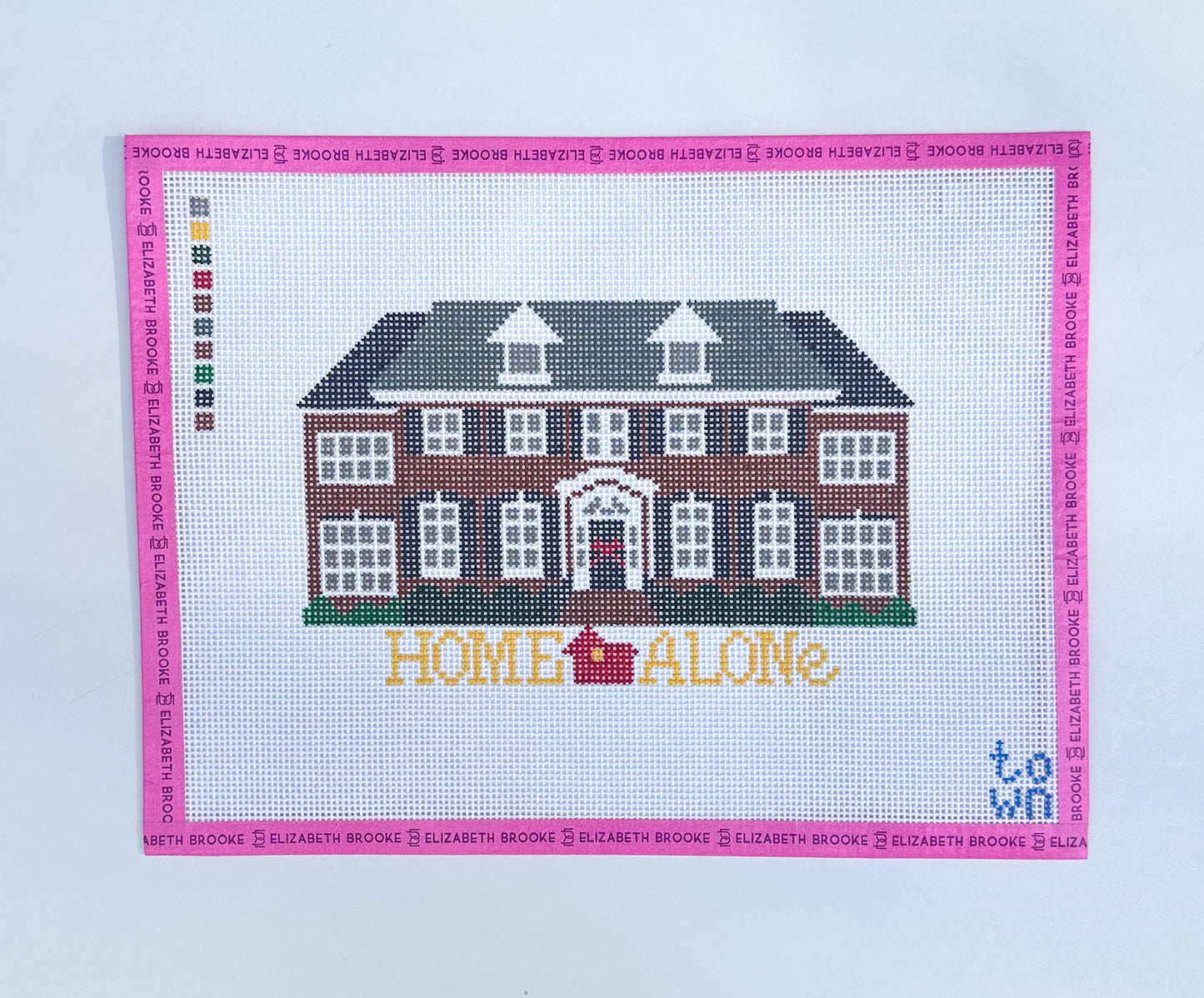 McCallister House Home Alone Needlepoint Canvas