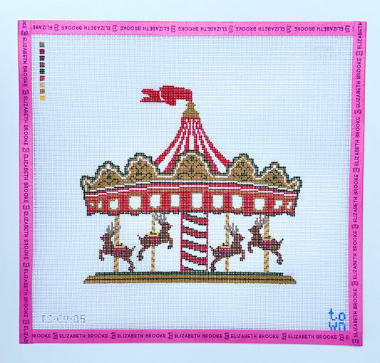 Christmas Village Carousel