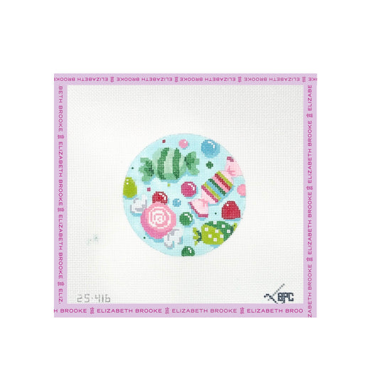 Holiday Taffy Needlepoint Canvas