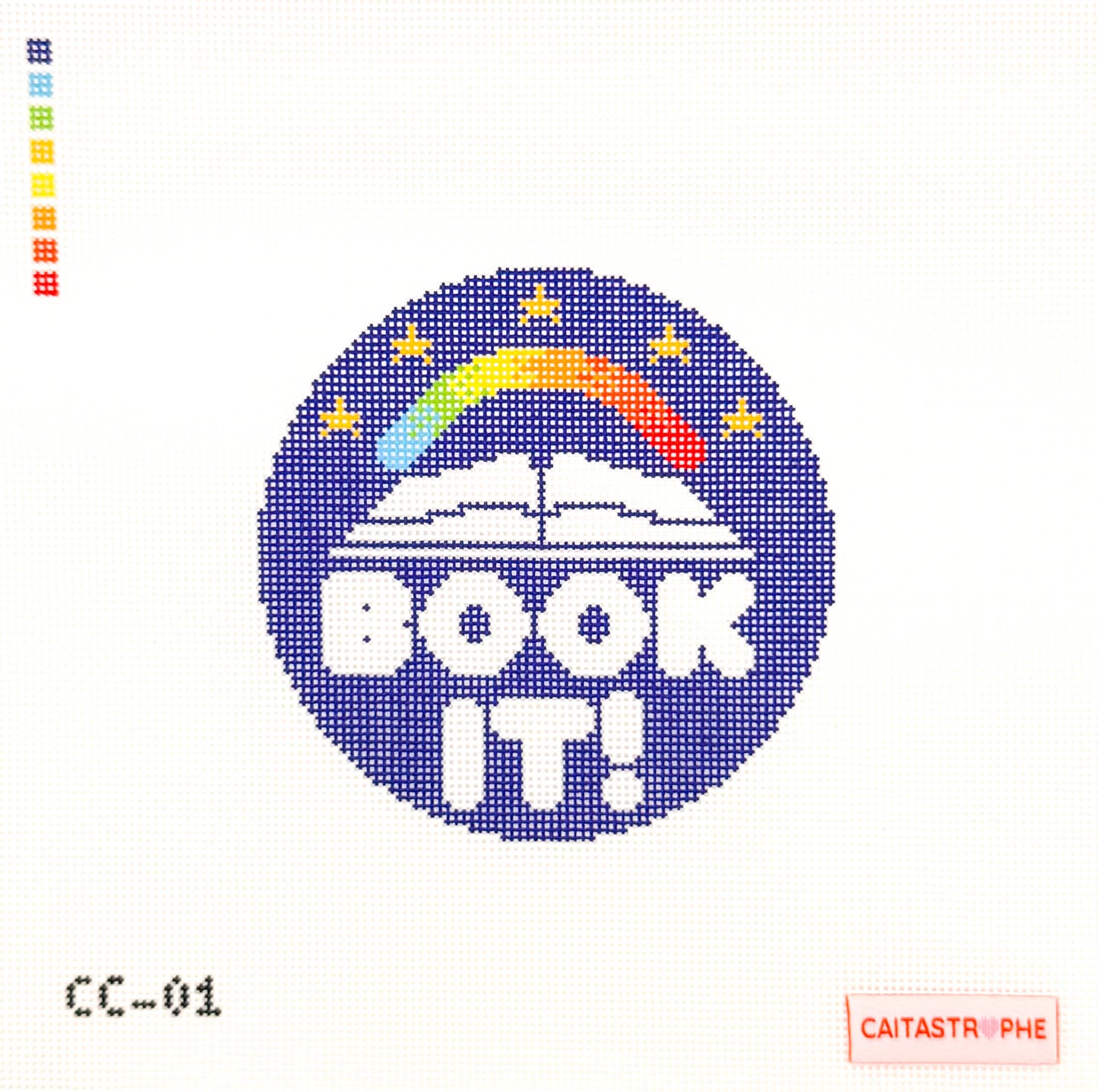 Book it!  Needlepoint Canvas