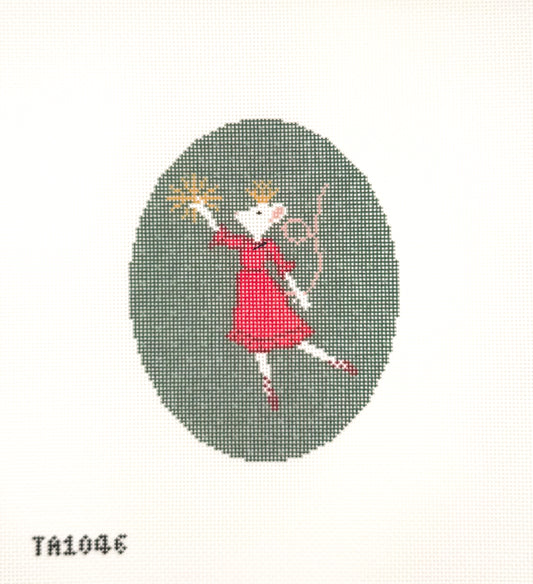 Christmas Mouse Red Ornament