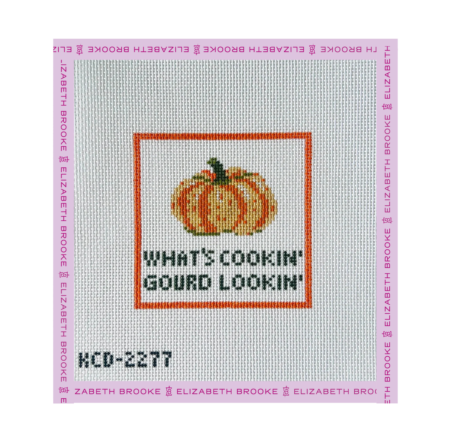 What's Cookin' Gourd Lookin' Needlepoint Canvas