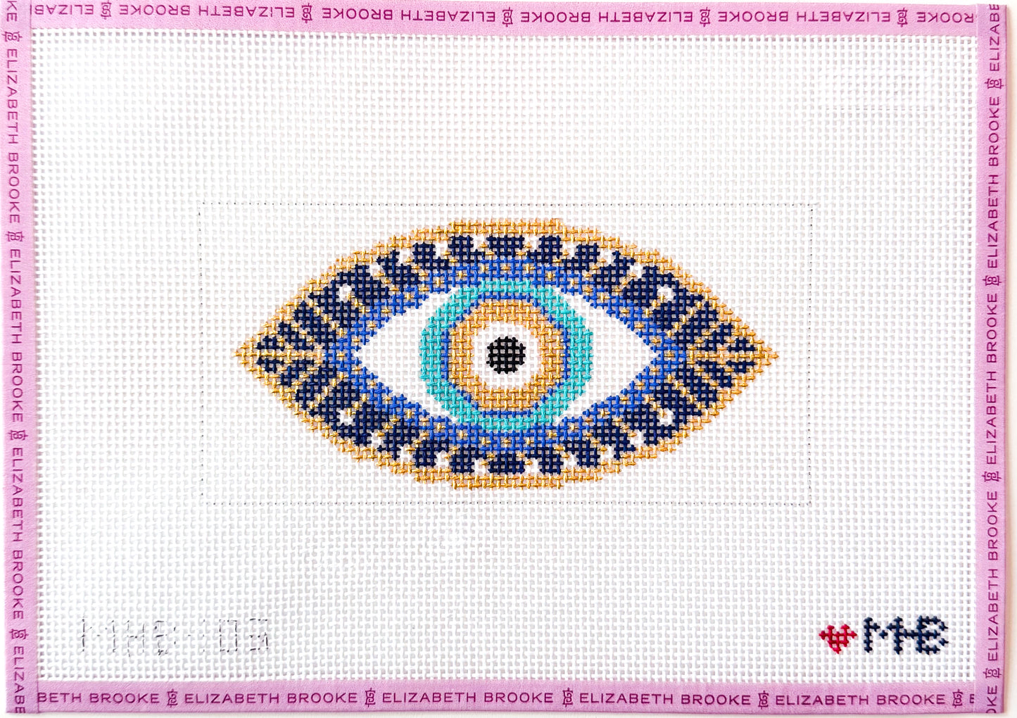 Evil Eye Insert Needlepoint Canvas