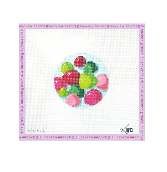 Holiday Gumdrops Needlepoint Canvas