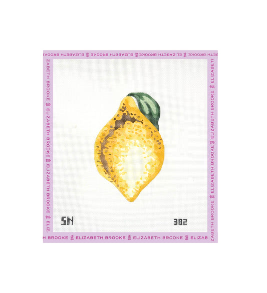 Lemon Ornament Needlepoint Canvas