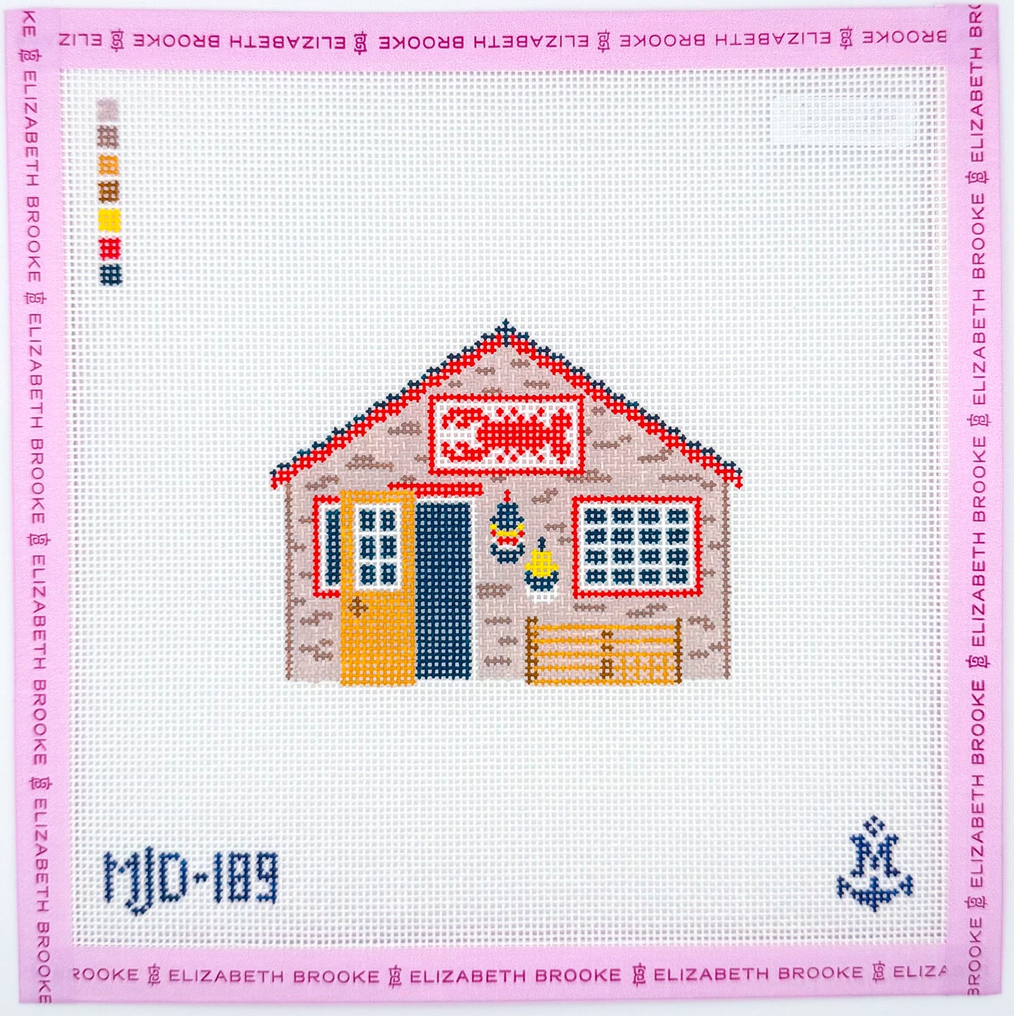 Lobster Shack Needlepoint Canvas