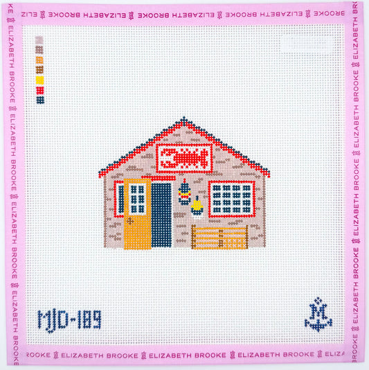Lobster Shack Needlepoint Canvas