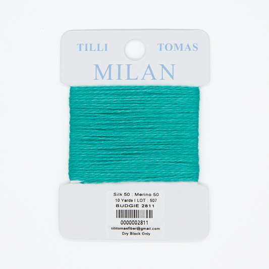 Milan Card 2811 Budgie