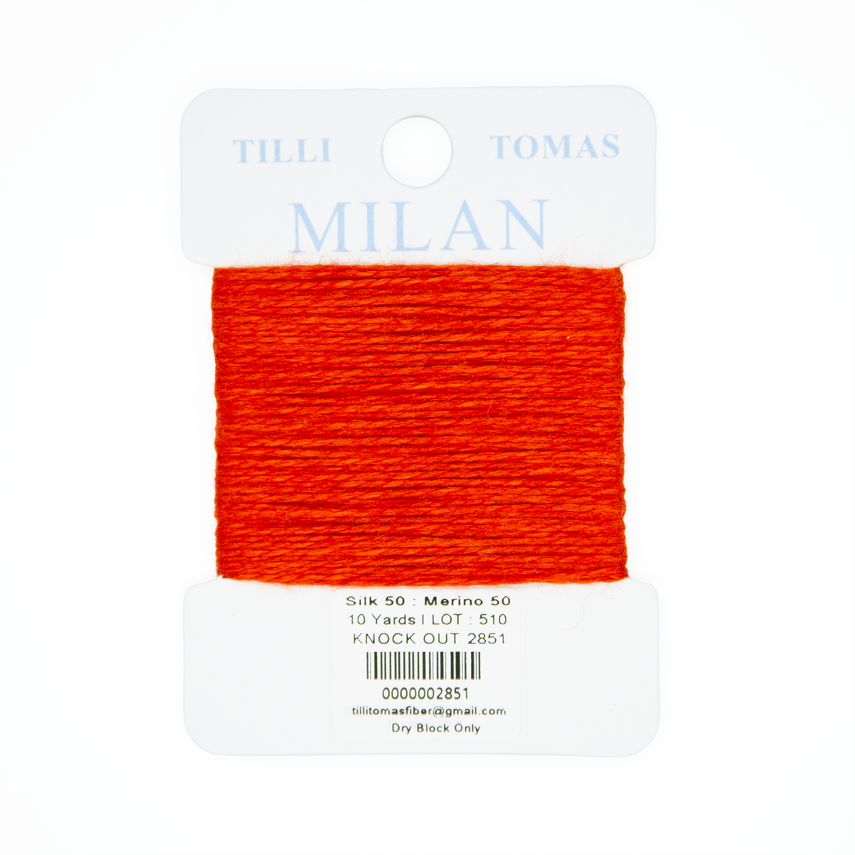 Milan Card 2851 Knockout