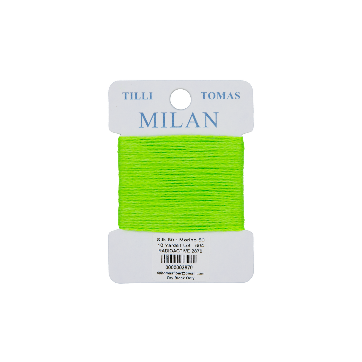 Milan Card 2870 Radioactive