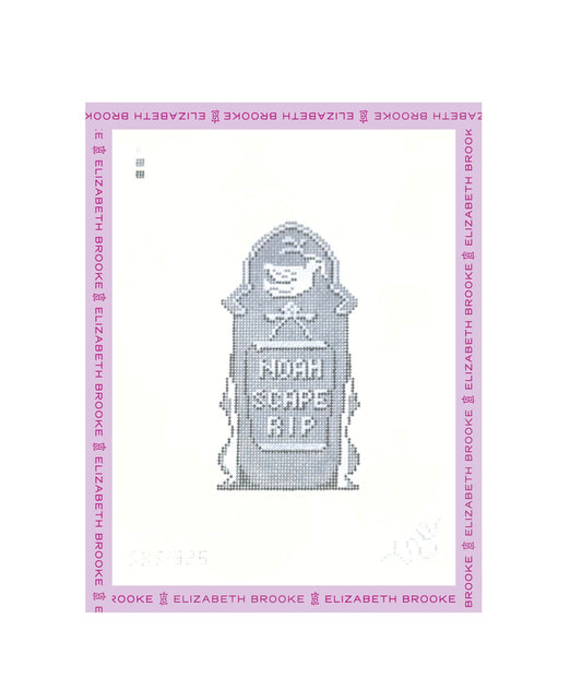 Noah Scape Headstone Needlepoint Canvas