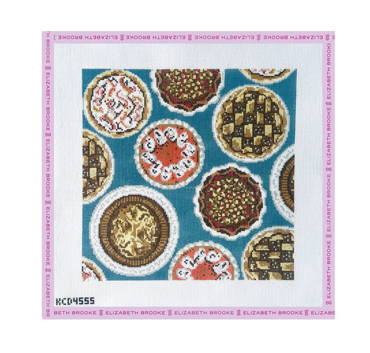 Pie Tray Needlepoint Canvas
