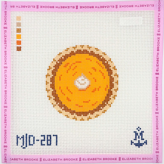 Pumpkin Pie Needlepont Canvas