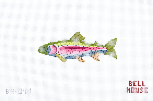 Rainbow Trout Needlepoint Canvas