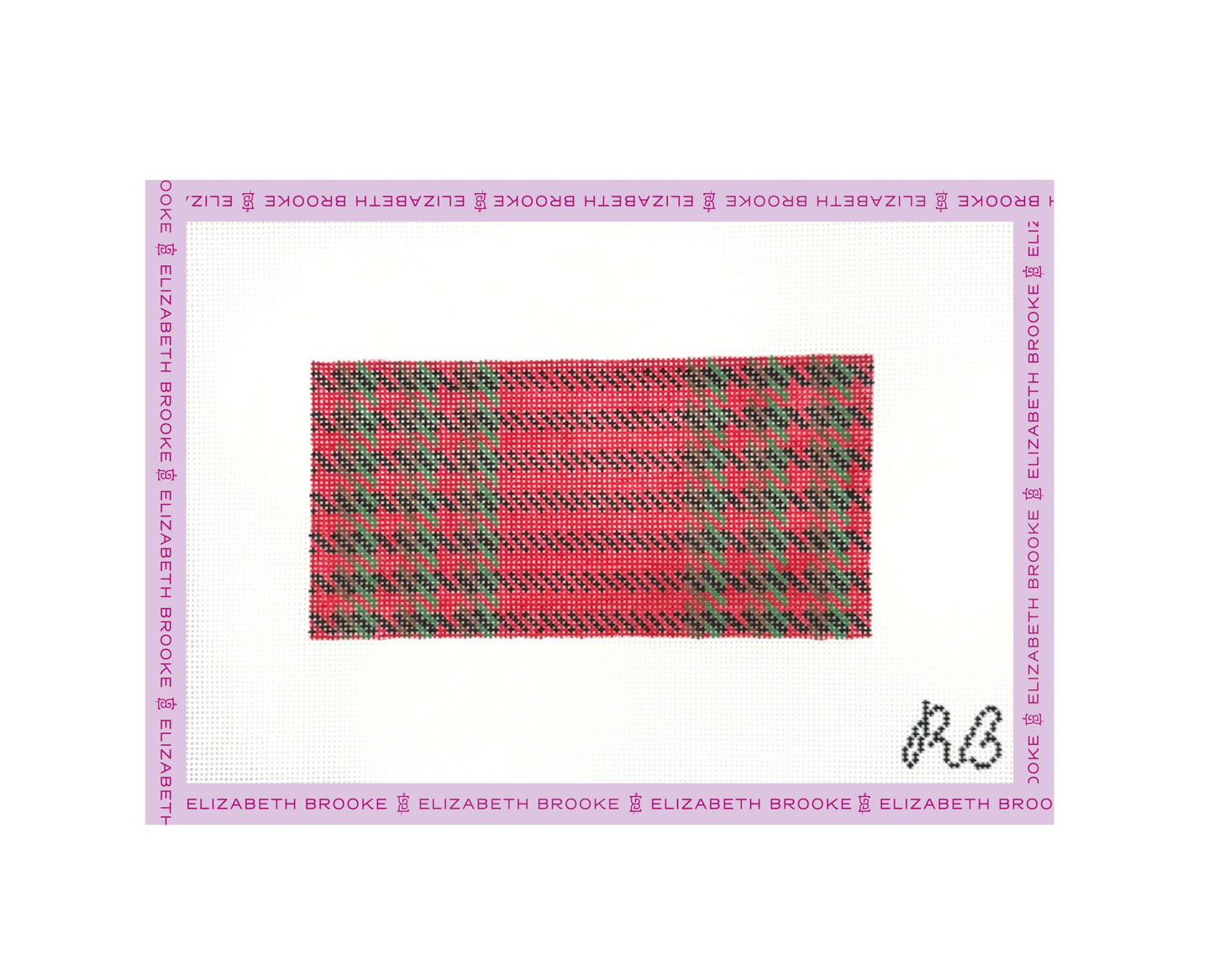 Marmont Plaid Needlepoint Canvas