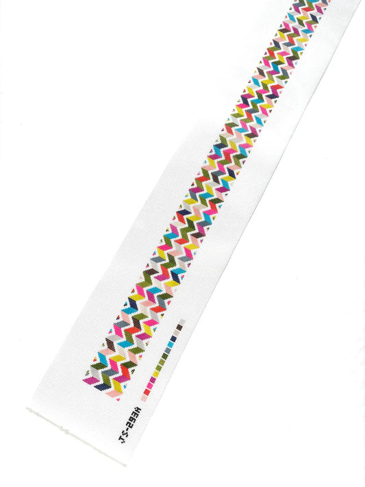 Chevron Stripe Bag Strap Needlepoint Canvas