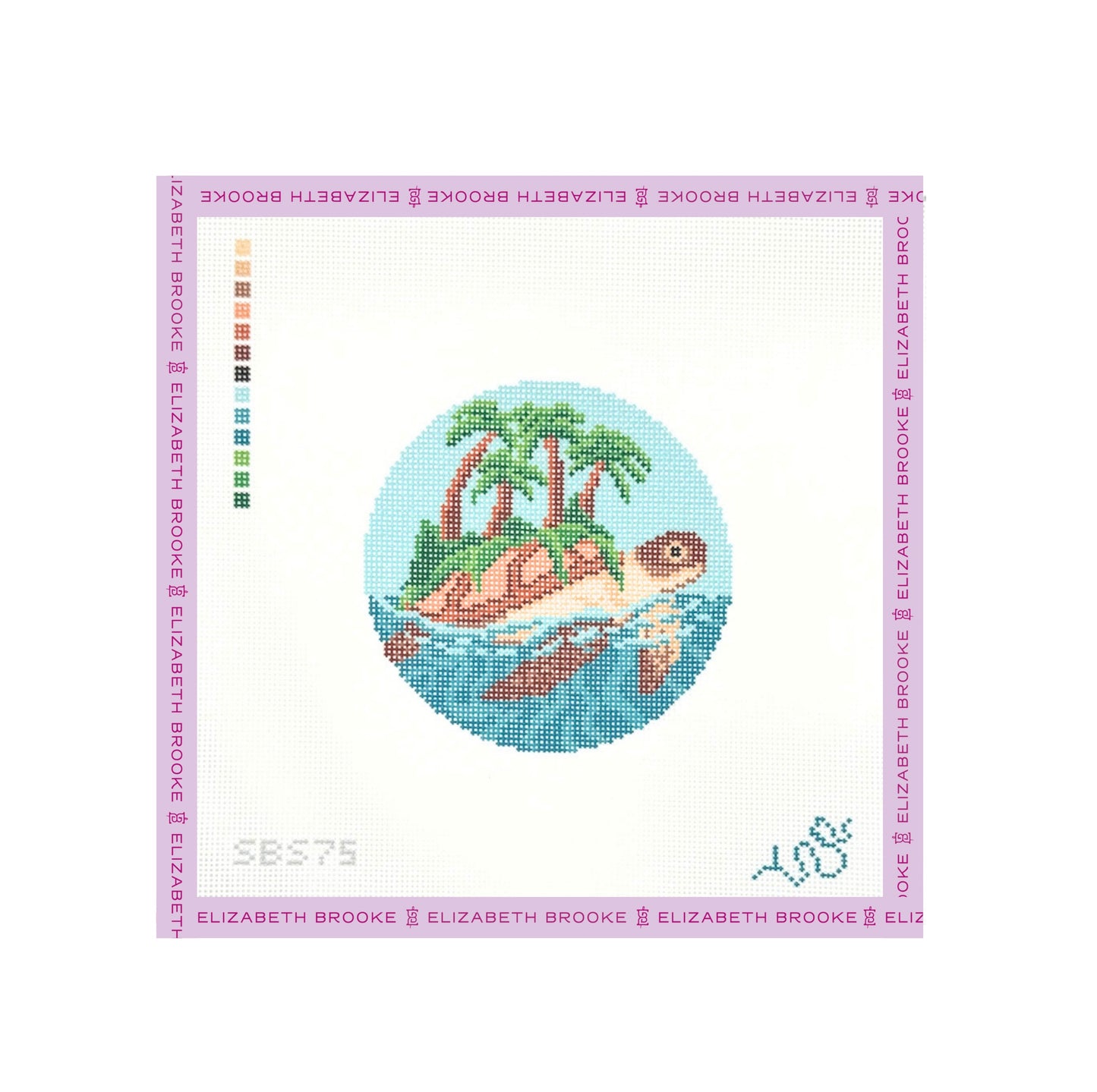 Turtle Island Needlepoint Canvas