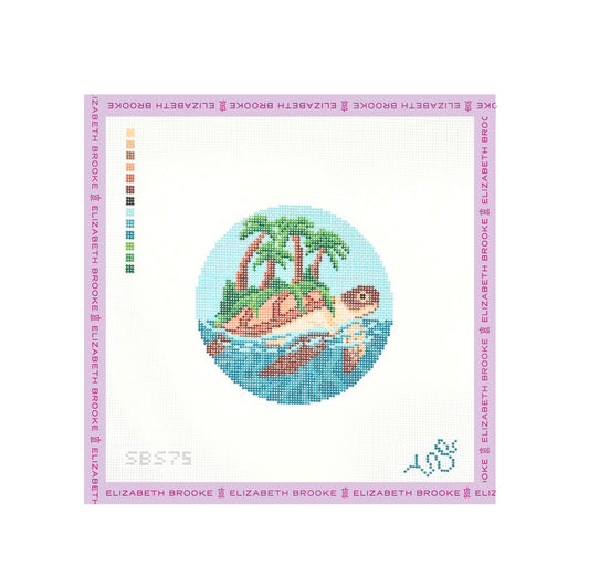 Turtle Island Needlepoint Canvas